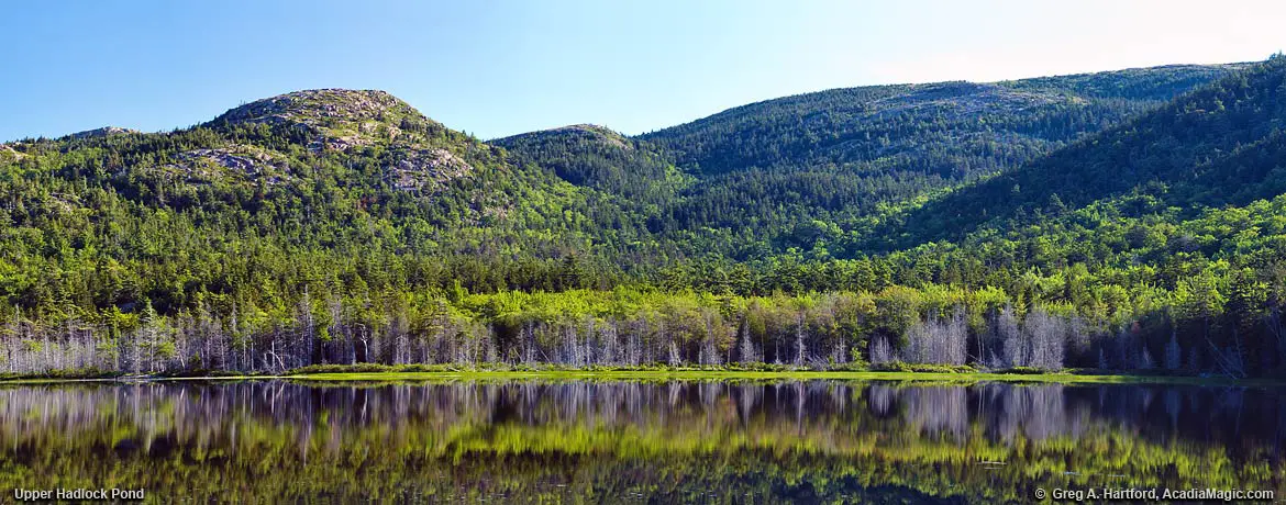 View of Upper Hadlock Pond