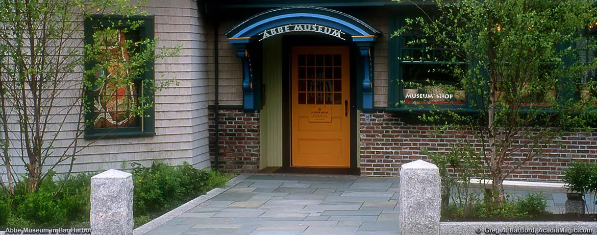 Bar Harbor location of Abbe Museum