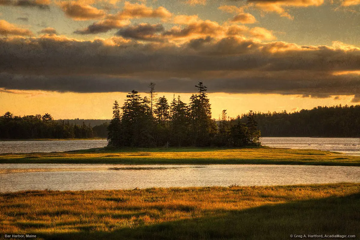 Bar Harbor, Maine on Mount Desert Island