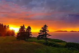 Sunset from Great Duck Island