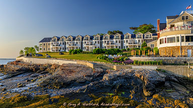 Shore Path in front of Bar Harbor Inn