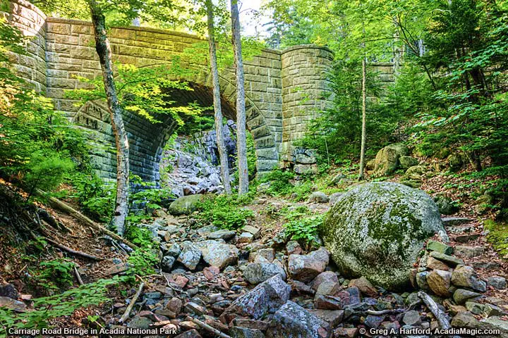 Carriage Road Bridge in Acadia National Park
