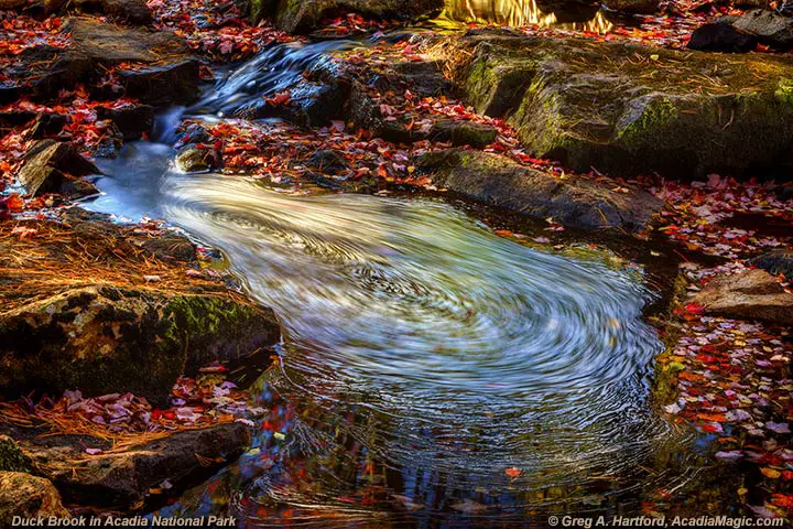 Swirl at Duck Brook