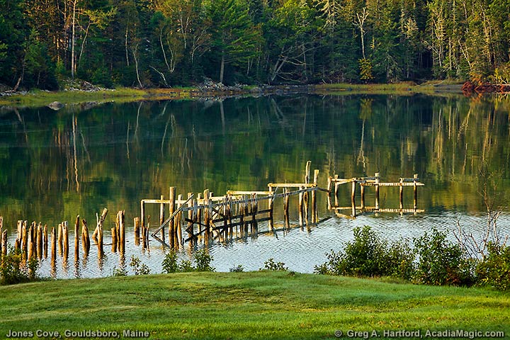 Jones Cove in West Gouldsboro, Maine