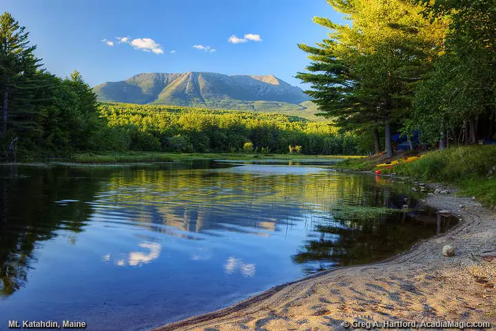Mount Katahdin in Baxter State Park
