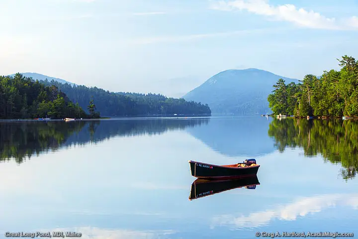 Great Long Pond with Boat