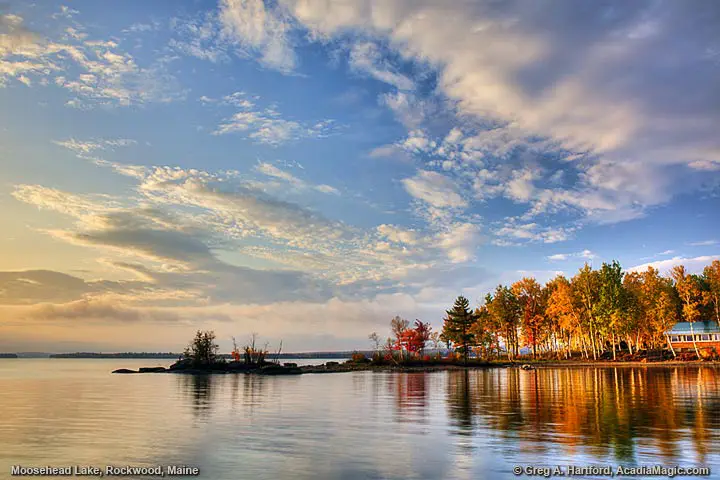 Moosehead Lake in Rockwood, Maine