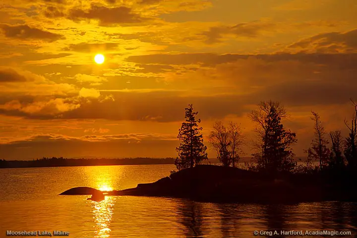 Moosehead Lake in Rockwood, Maine