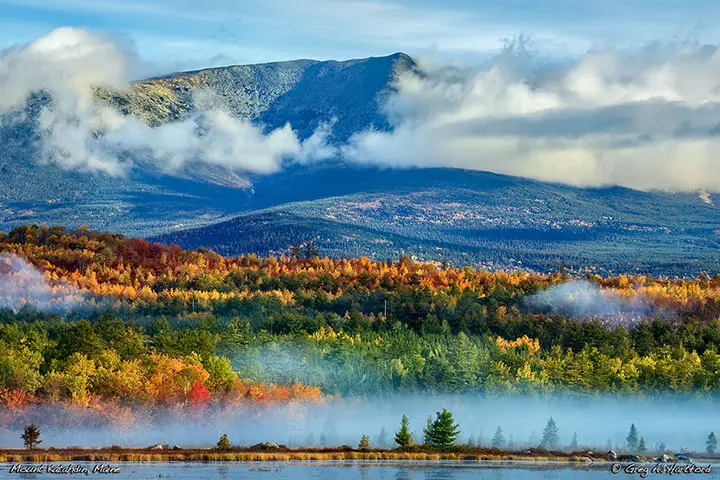 Reflection of Mount Katahdin
