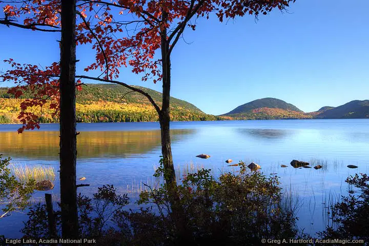 Autumn at Eagle Lake in Acadia