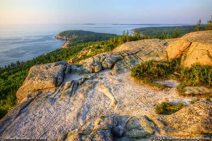Sunrise on Gorham Mountain