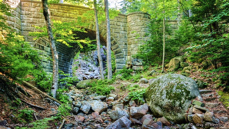 Carriage Road at Hadlock Stream