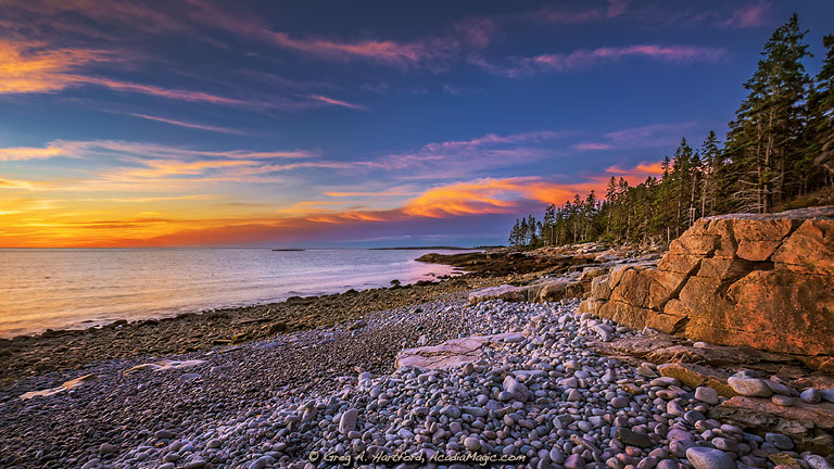 Schoodic Peninsula in Acadia National Park