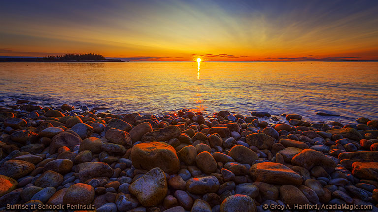 Schoodic Peninsula in Acadia National Park