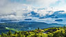 Cadillac Mountain view of Bar Harbor and Porcupine Islands